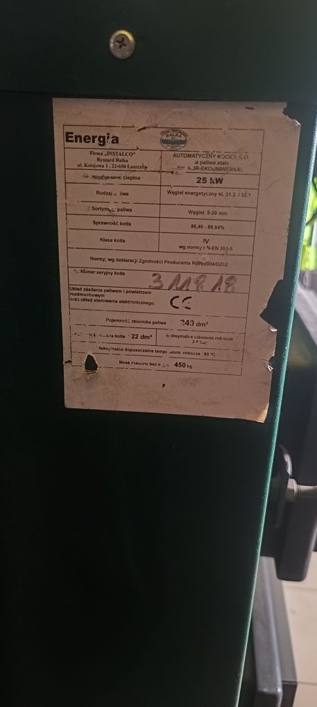 Sprzedam kocioł na ekogroszek