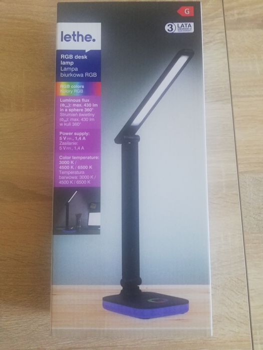 Nowa lampka biurkowa led