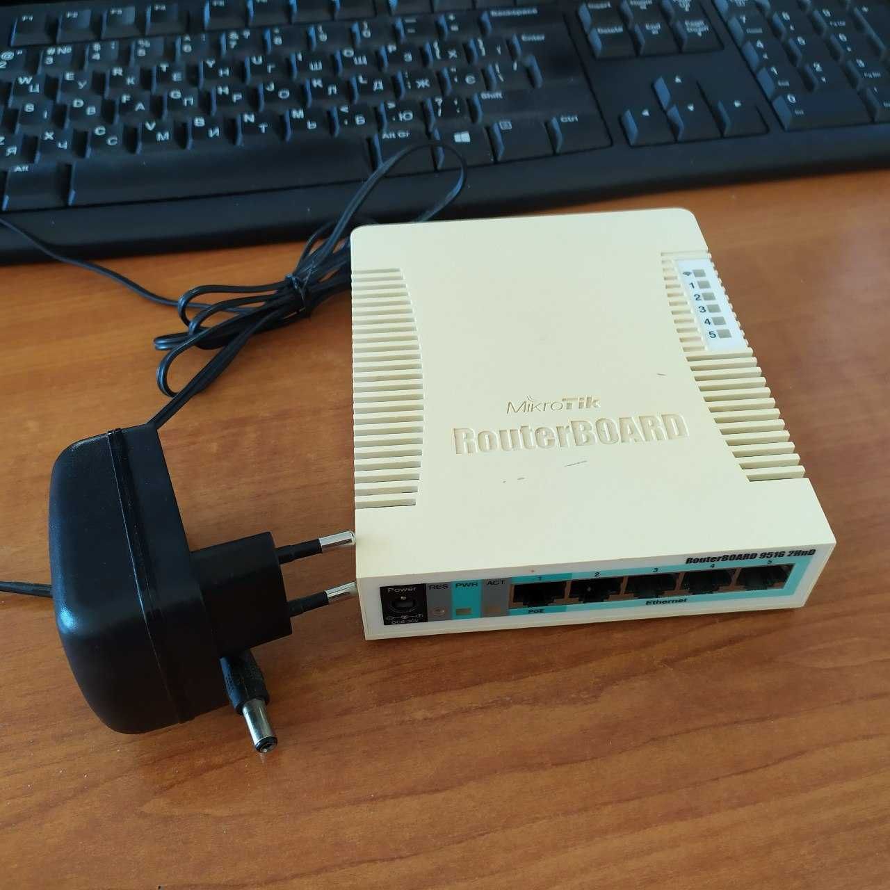 Роутер (маршрутизатор) MikroTik RB951G-2HnD
