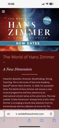 Hans zimmer new dimension