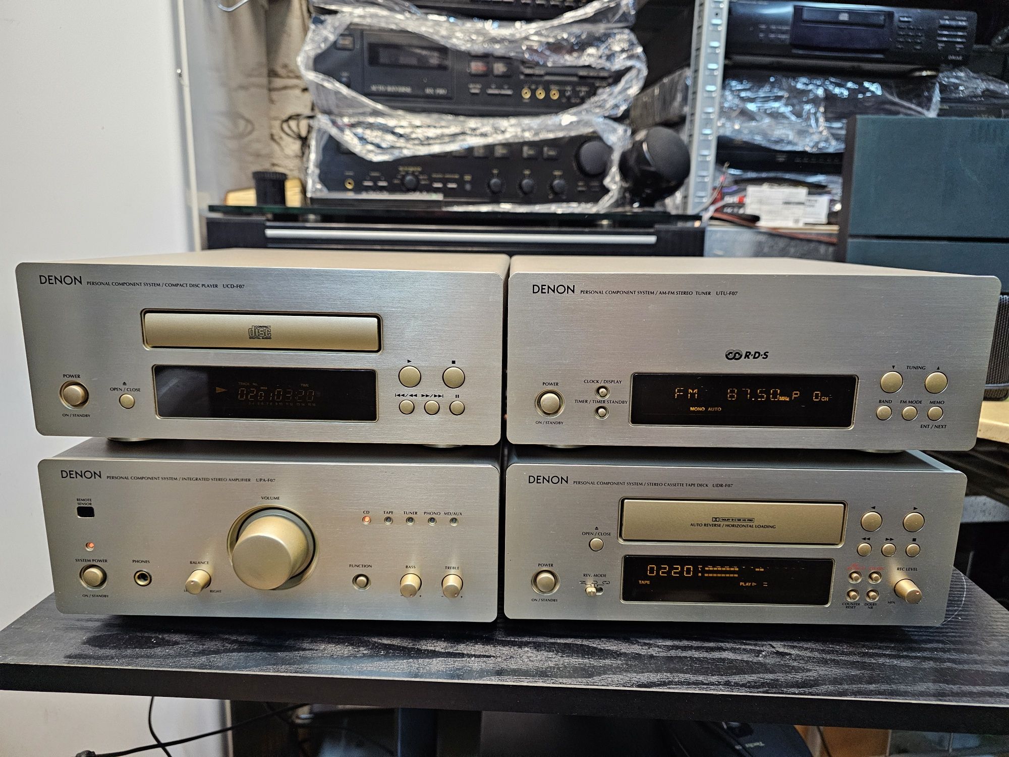Wieża Denon Upa-F08,Ucd-f07,Utu-F07,Udr-F07