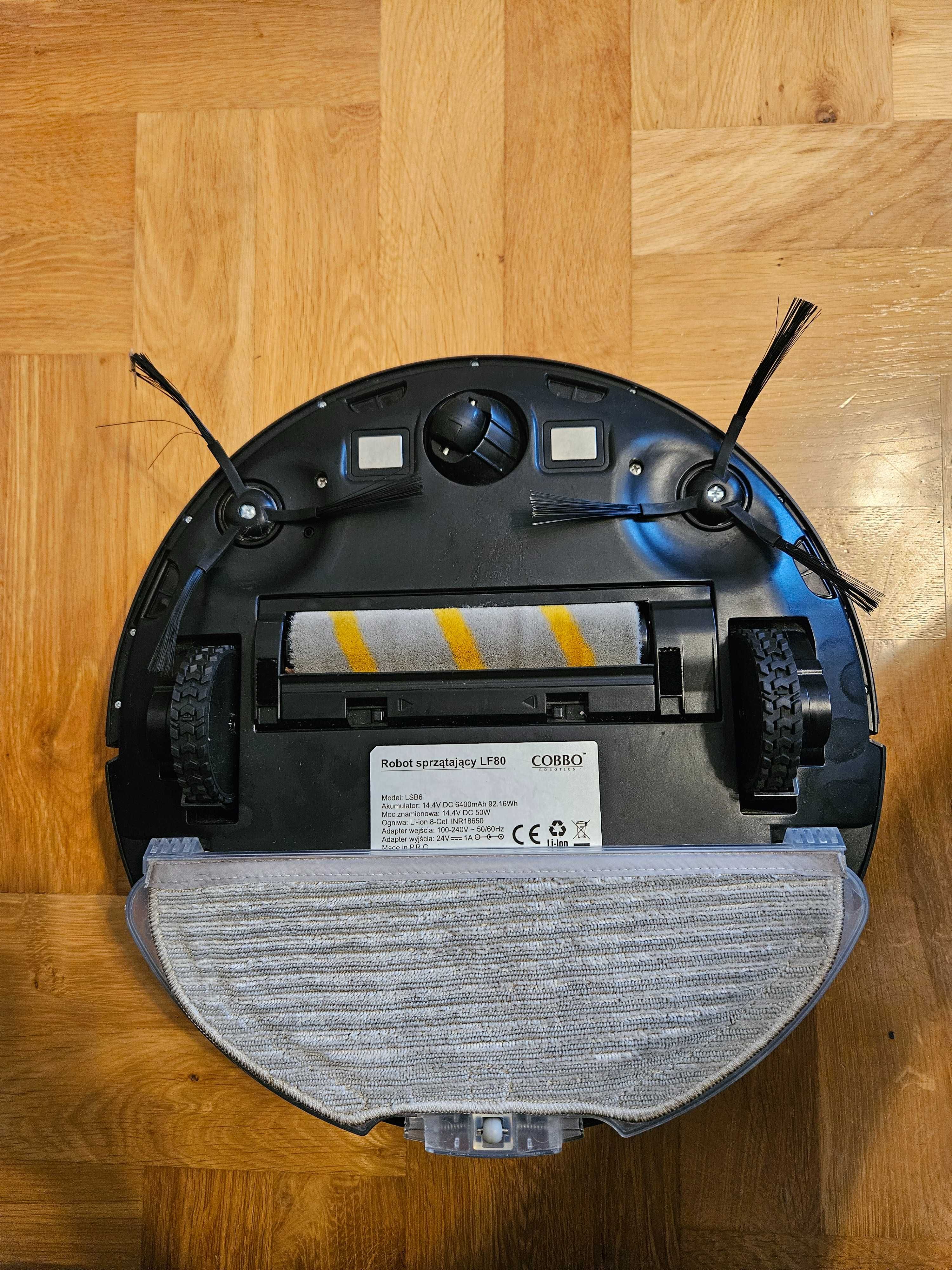 Robot sprzątająco-mopujący COBBO LF80 siła ssąca 12000Pa mopowanie