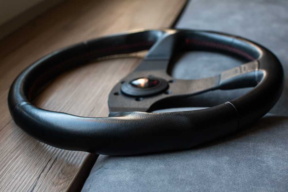 oryginalna skórzana kierownica Nardi Personal BLITZ 350mm z Japonii !