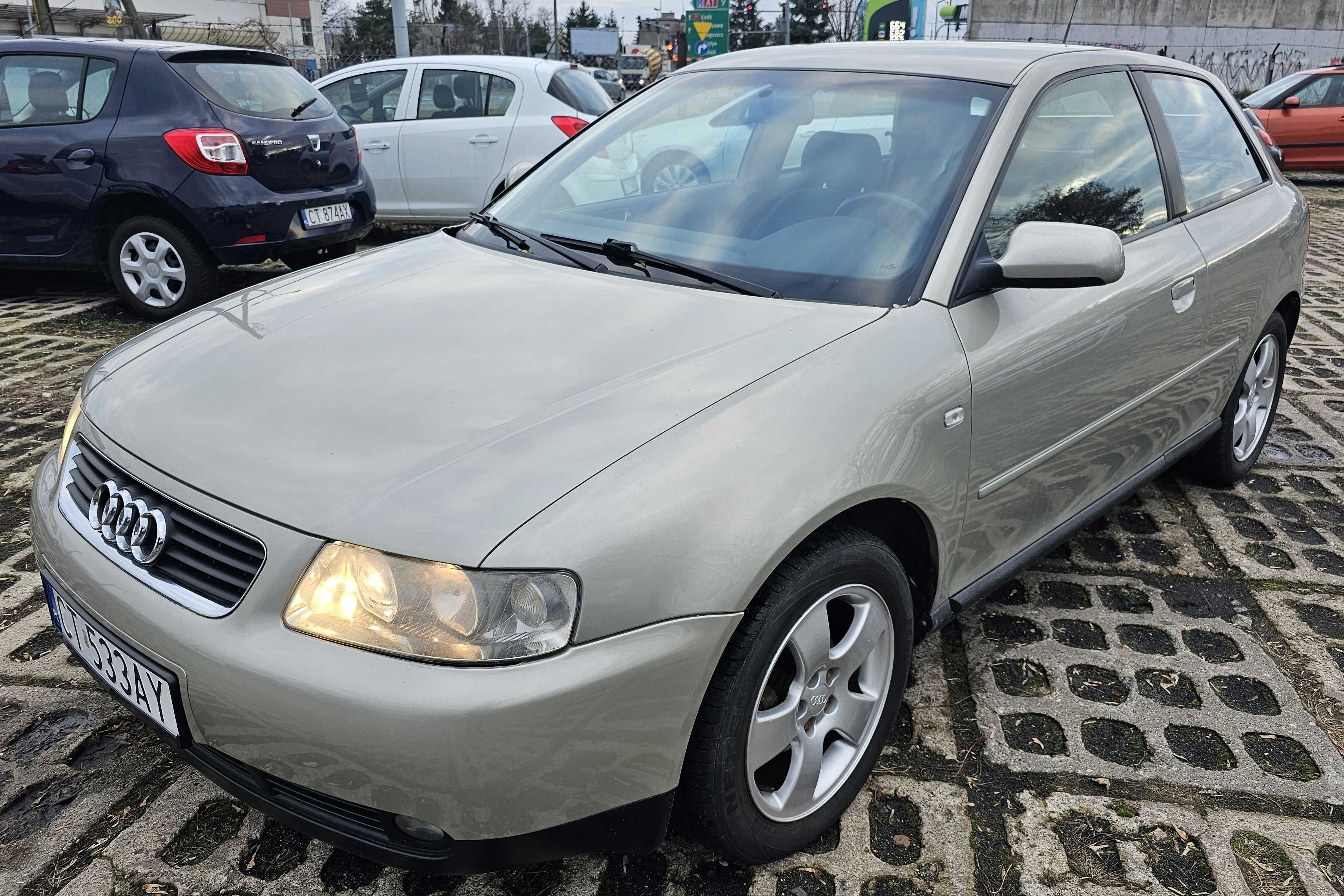 Audi A3 8L 2003 1,6 MPI benzyna 102 kM 266300km oryg ZAREJESTROWANA