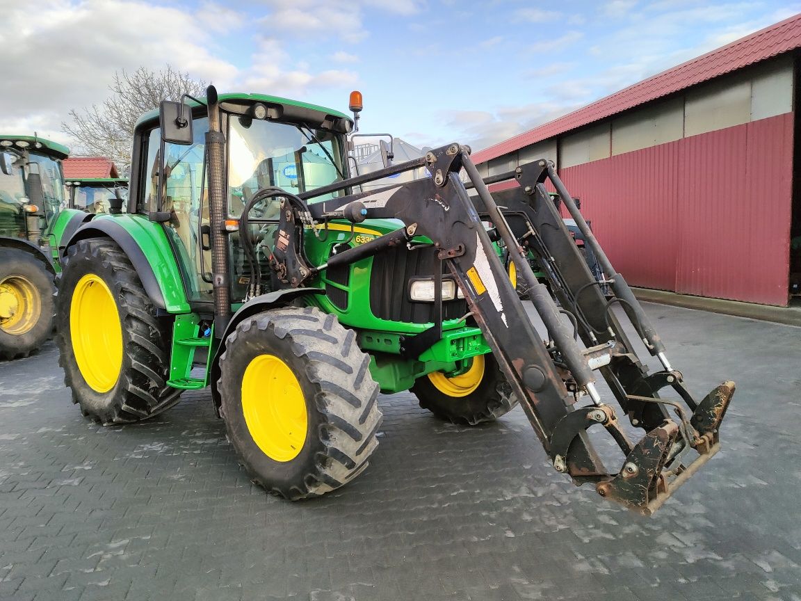 John Deere 6330 ładowacz czołowy klima