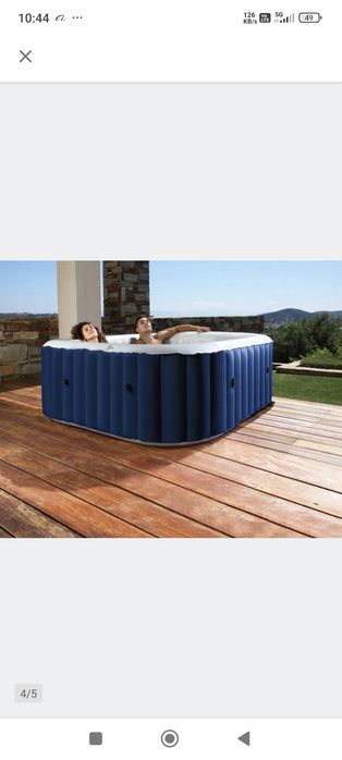 Jacuzzi Basen z hydromasażem nadmuchiwany kwadratowy MSpa Lite Orbit 1