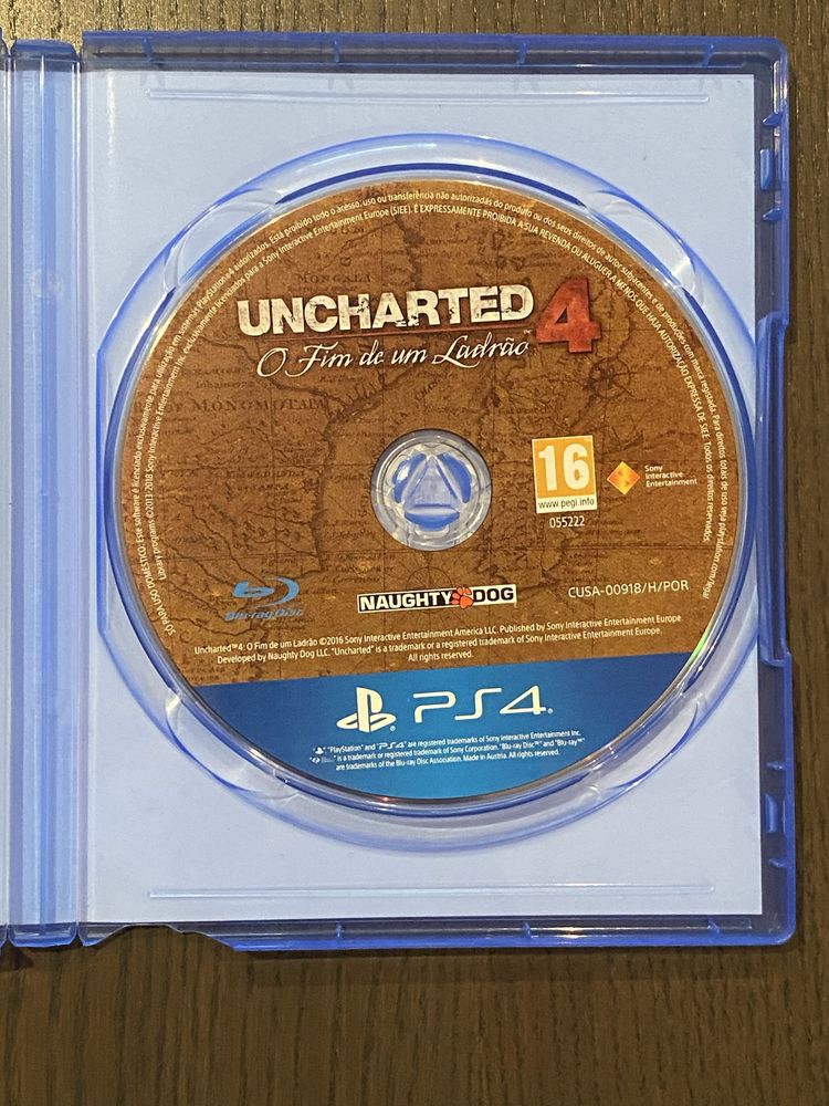 Uncharted 4 e Steep para ps4