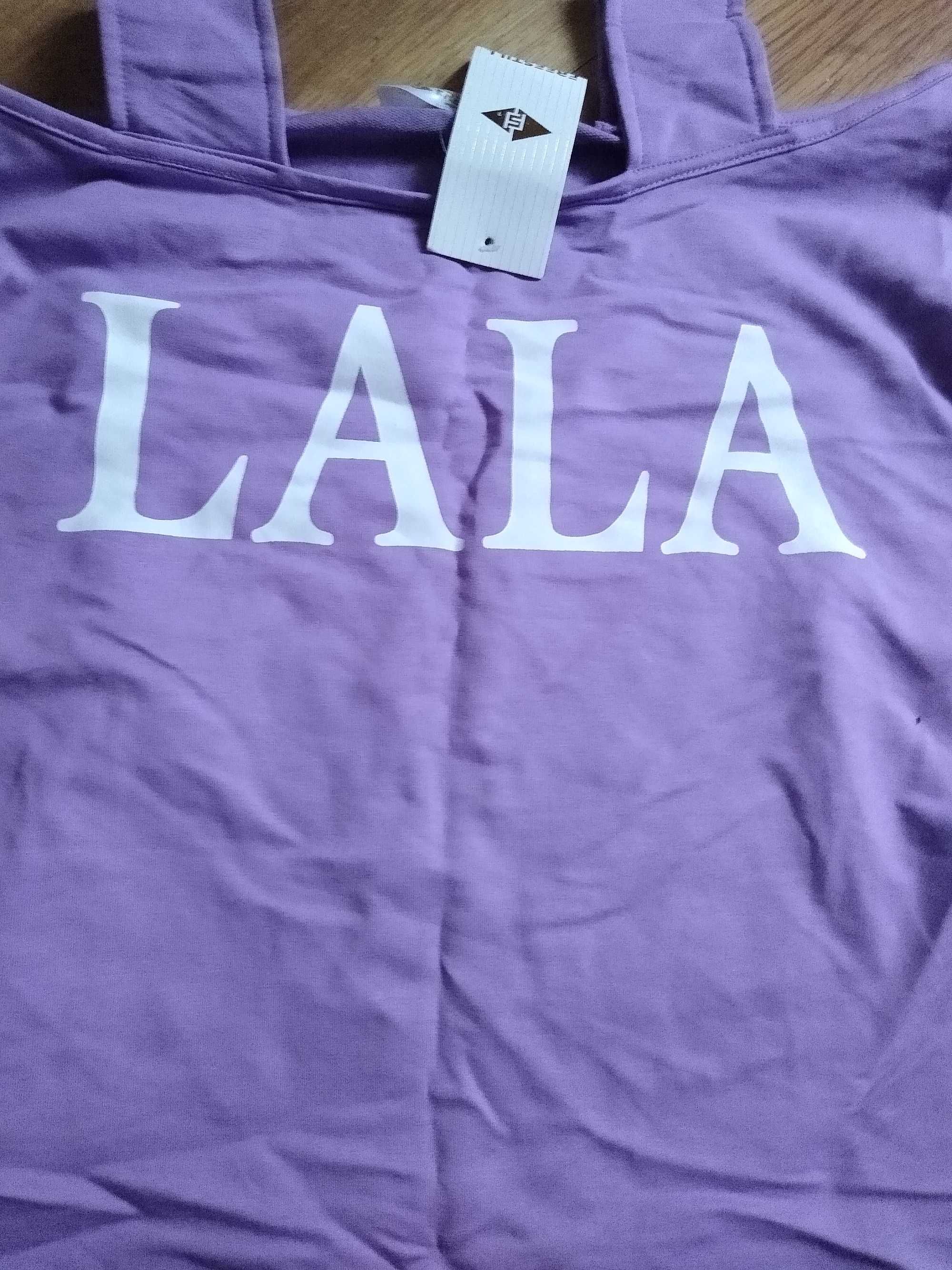 Bluza z napisem lala