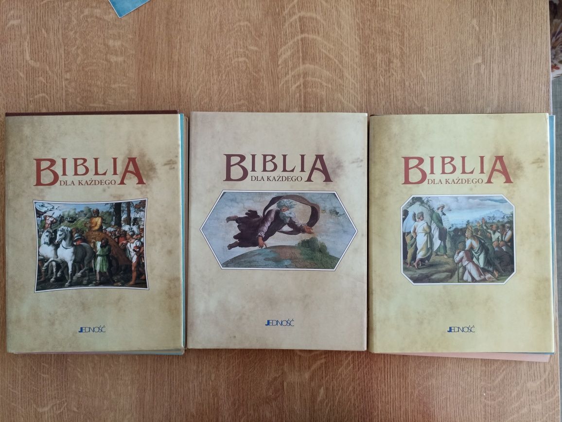 3 części Biblia dla każdego