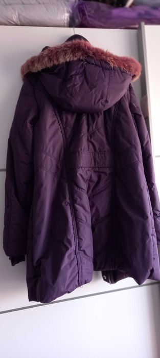 Kispo casaco impermeável com pelo no interior