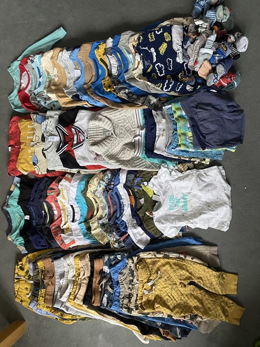 Paka ubran dla chlopca 86-92