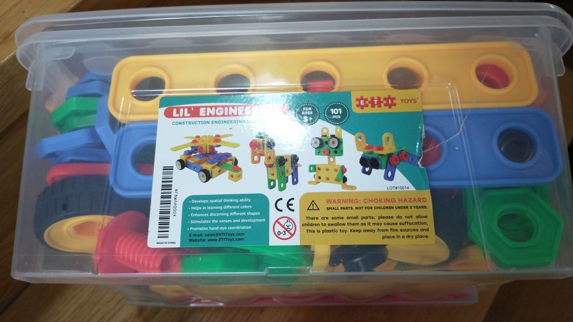 Klocki ETI TOYS konstrukcyjne