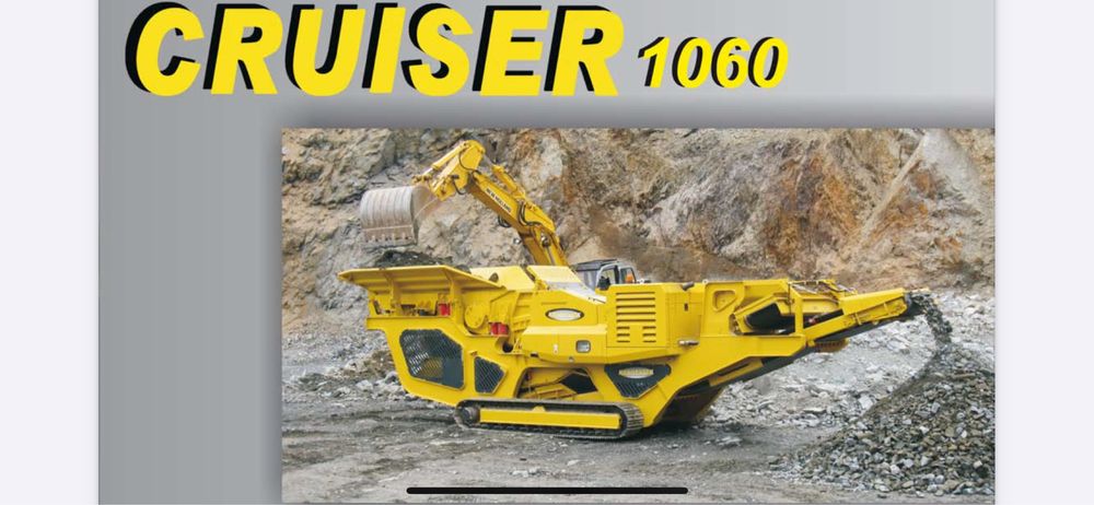 Kruszarka szczękowa  Keestrack  Cruiser Sandvik Metrotrak