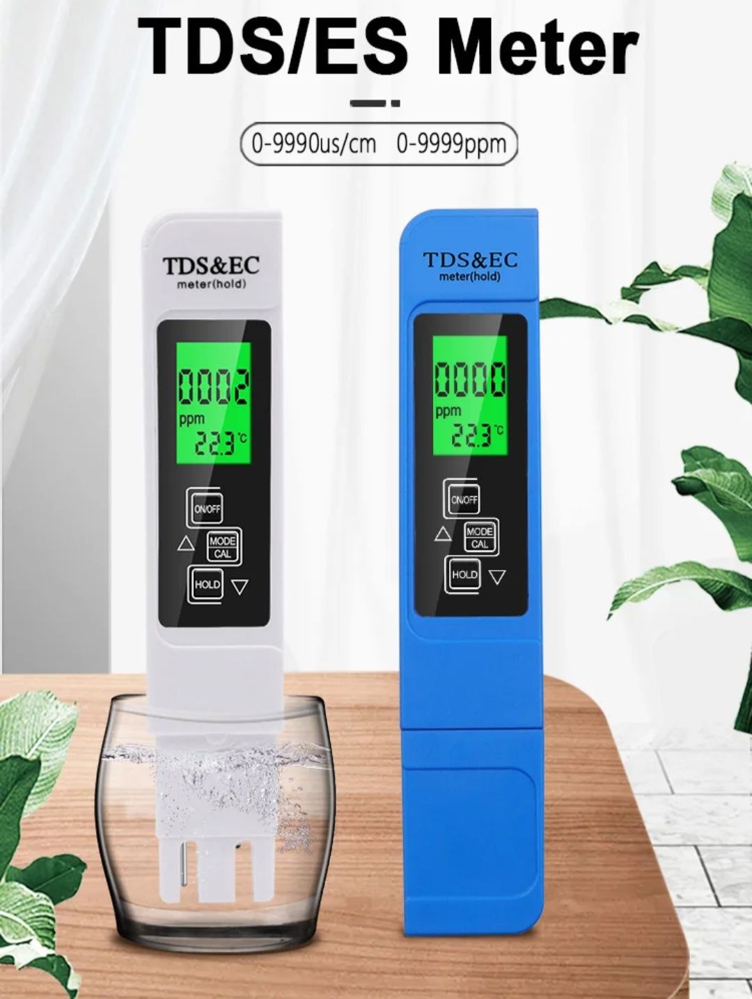 TDS метр электронный (тестер качества воды) .Гарантия качества