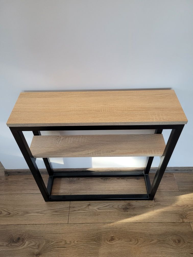 Konsola loft czarna