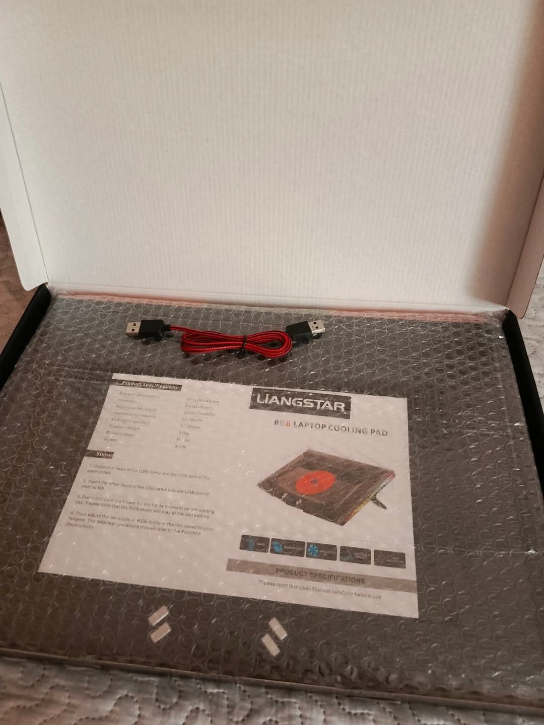 Wydajna podkładka chłodząca pod laptopa