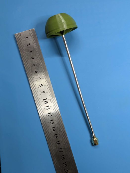 FPV антена типу конюшина (клевер) 4.9-5.6/5.3-6 ГГц RHCP/LHCP