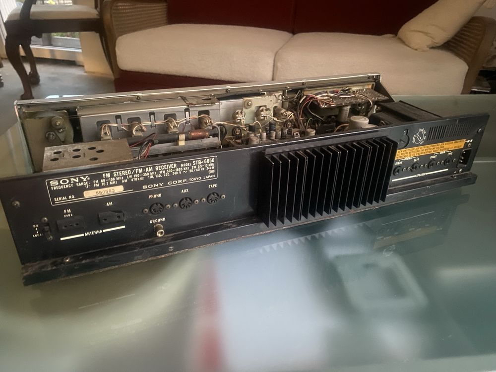 Sony STR 6850 vintage amplituner radio wzmacniacz retro