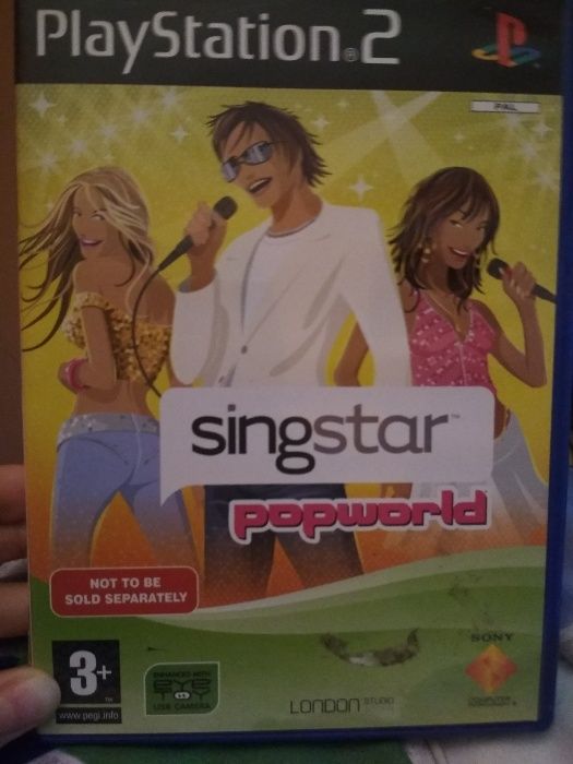 Gra na playstation 2 SingStar Popworld