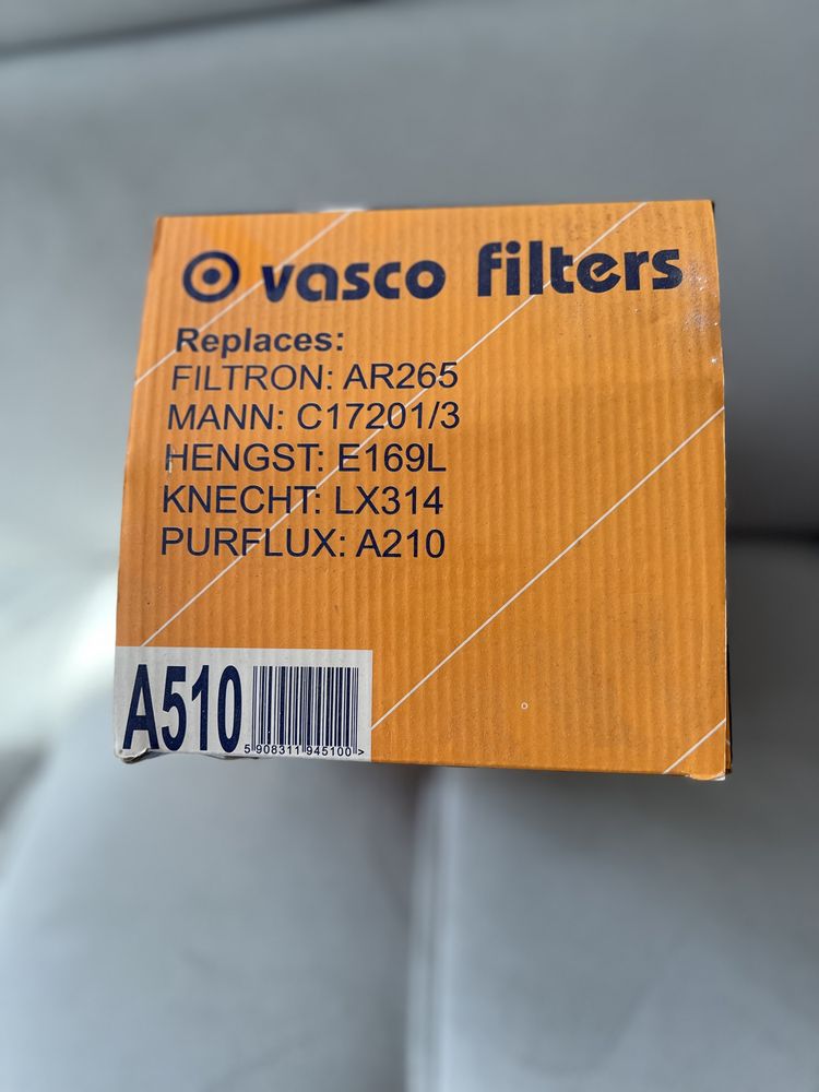 Vasco filters filtr powietrza A510