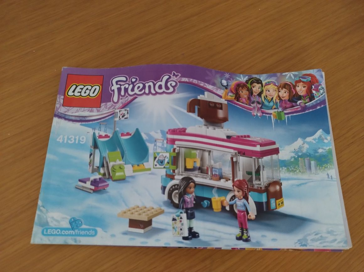 Lego friends furgonetka z gorącą czekoladą