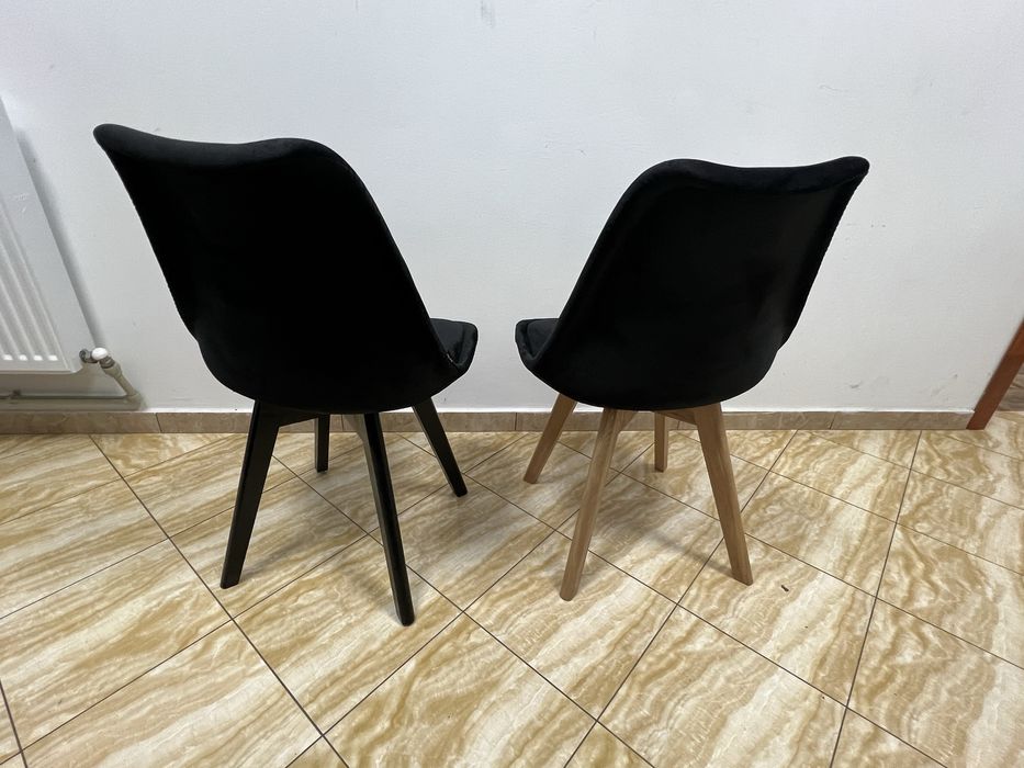 Стілець Mileo Premium Velvet Чорний