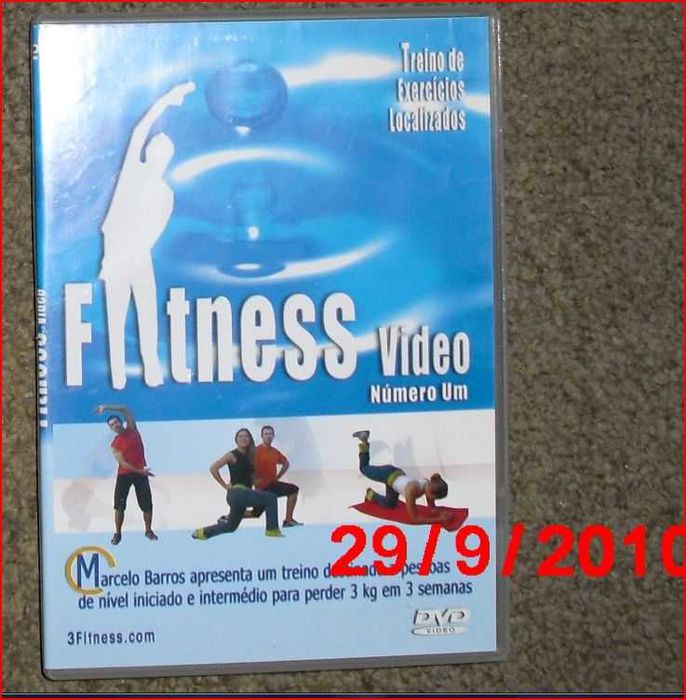 Dvs de Fitness,Yoga,Pilates,Cardio,Tai-Chi,Saúde (ou troco)