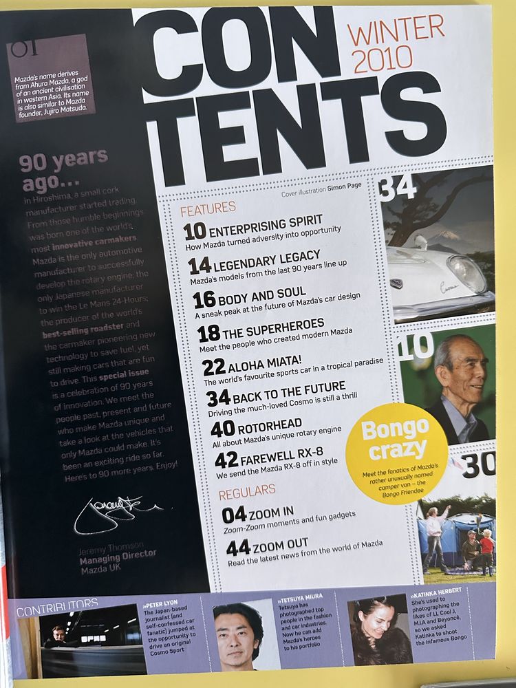 Zoom Zoom magazines 2010 EN