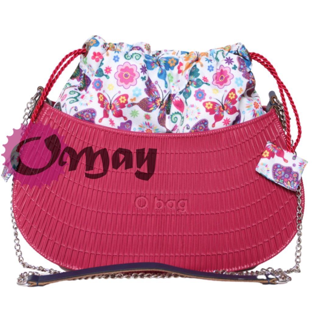 organizer do OBAG SWING Worek motyle kolorowe 2 kieszenie komin OMAY
