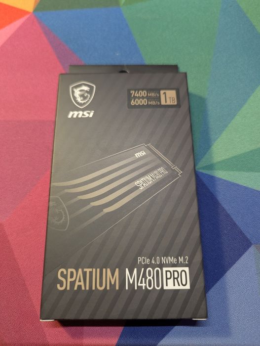 Dysk SSD MSI Spatium M480PRO 1TB