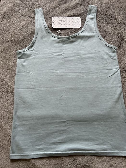 Bluzka ramki niebieska rozmiar S NOWA