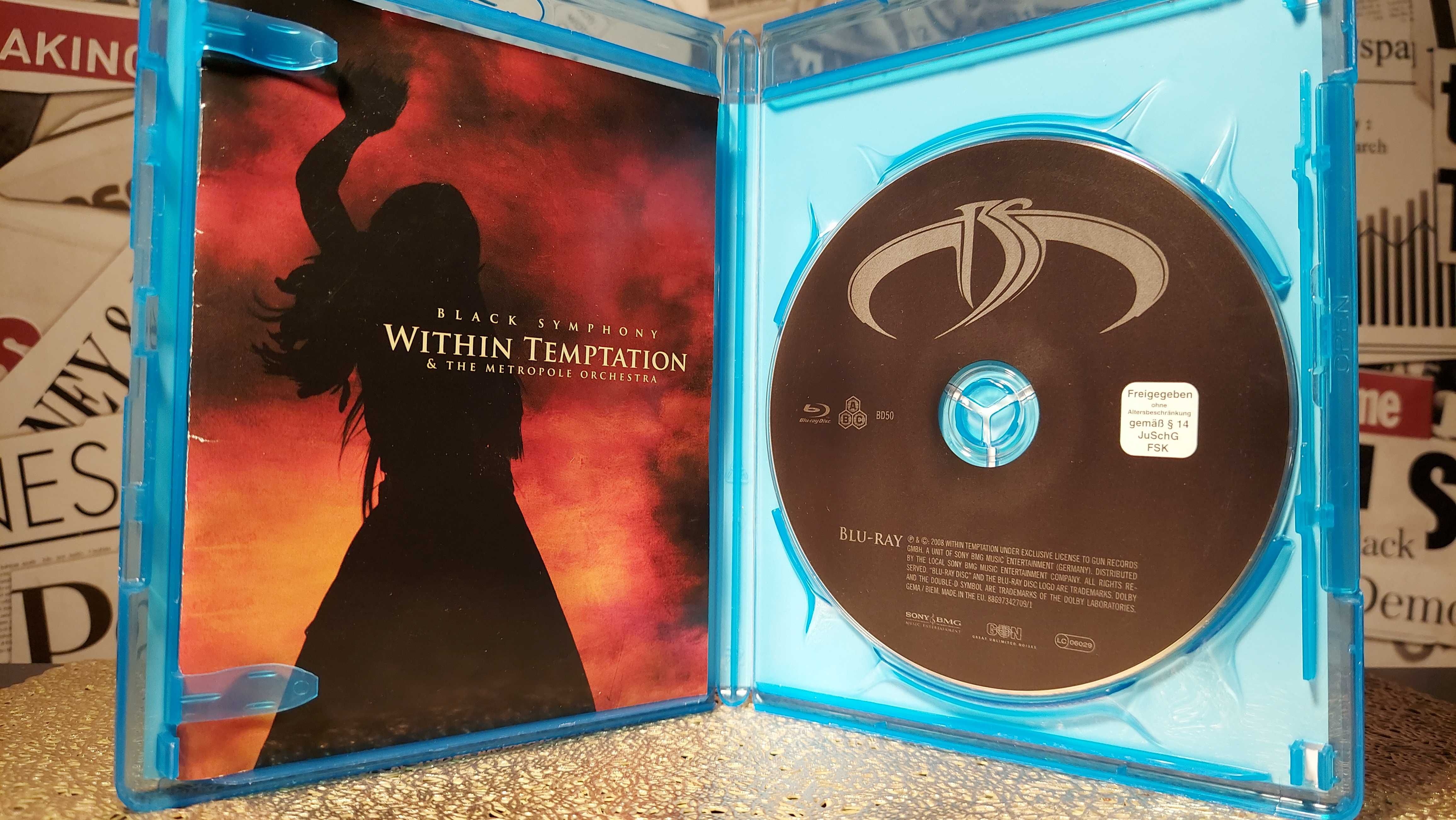 Within Temptation - Black Symphony Live Koncert Blu-ray + DVD