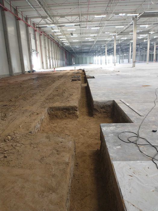 Wynajem usługi koparka kołowa + system 3D