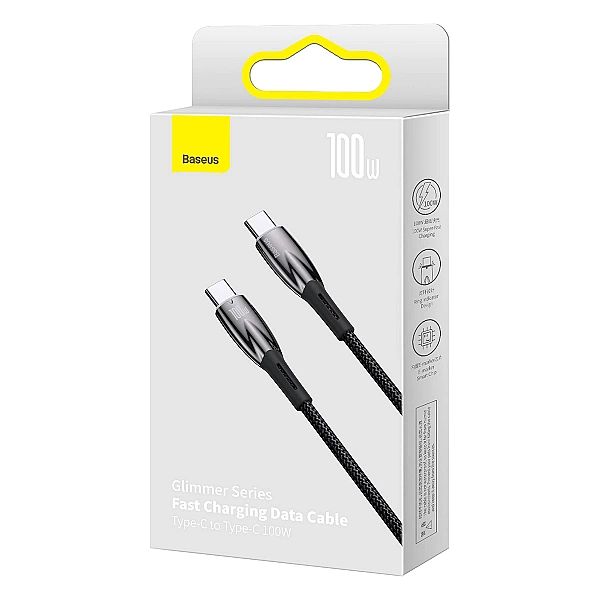 Baseus Glimmer Series kabel do szybkiego ładowania USB-C 480Mb/s PD 10