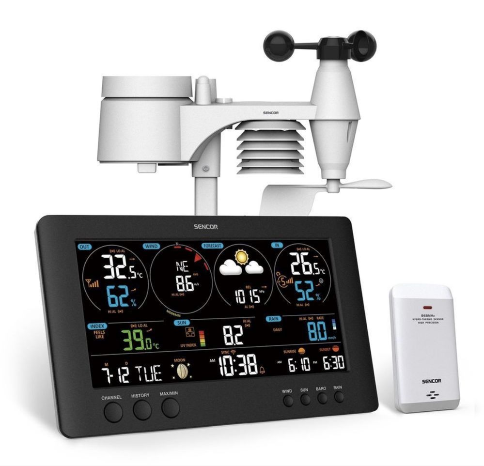Метеостанція Sencor SWS 12500 7в1 WiFi