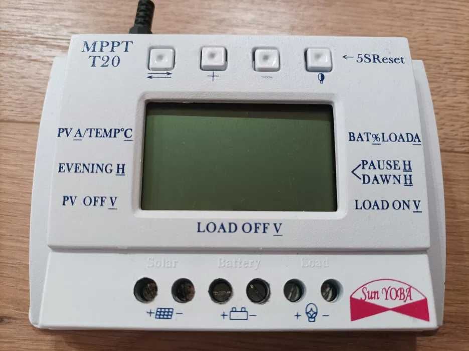Контролер сонячної батареї, PWM T20A