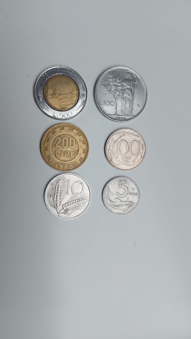 Monety włoskie (1)