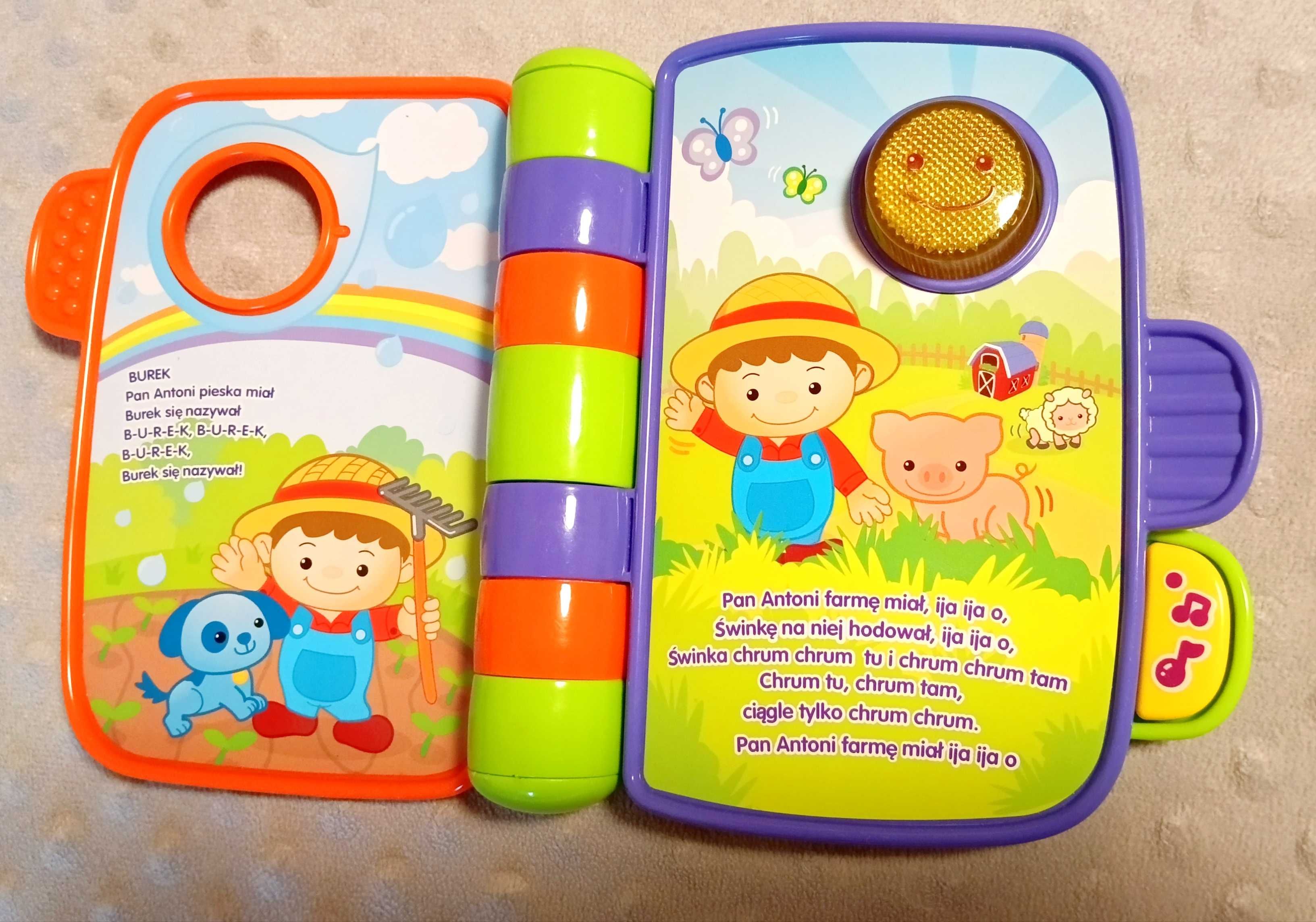 Vtech książeczka "Moje pierwsze rymowanki", jęz. polski