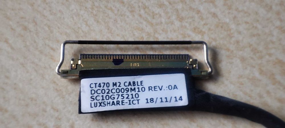 Lenovo T480 adapter M.2 SATA SSD CT470 NS-A933 plus kabel do p.głównej