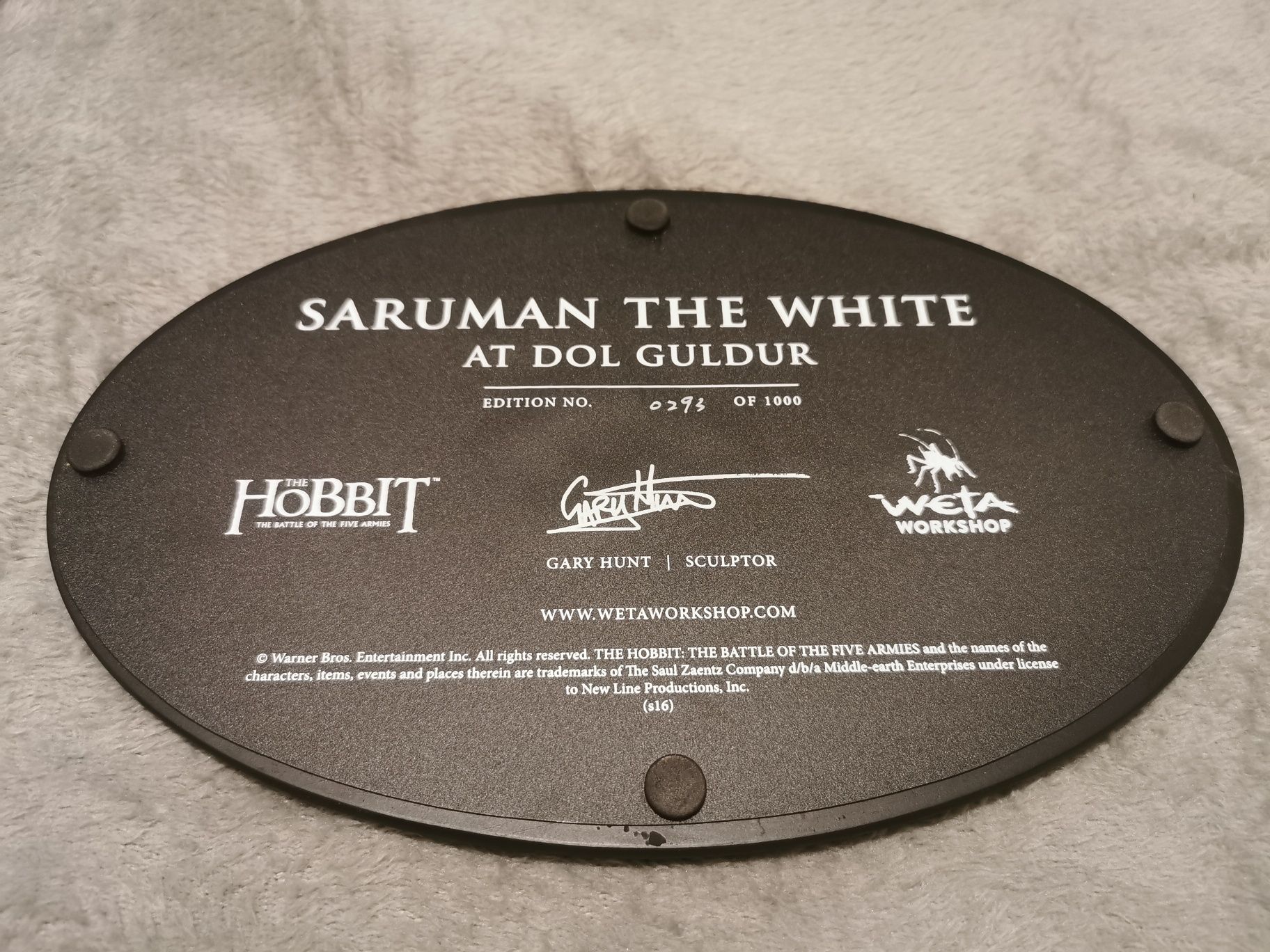 Saruman the White at Dol Guldur - Weta Workshop