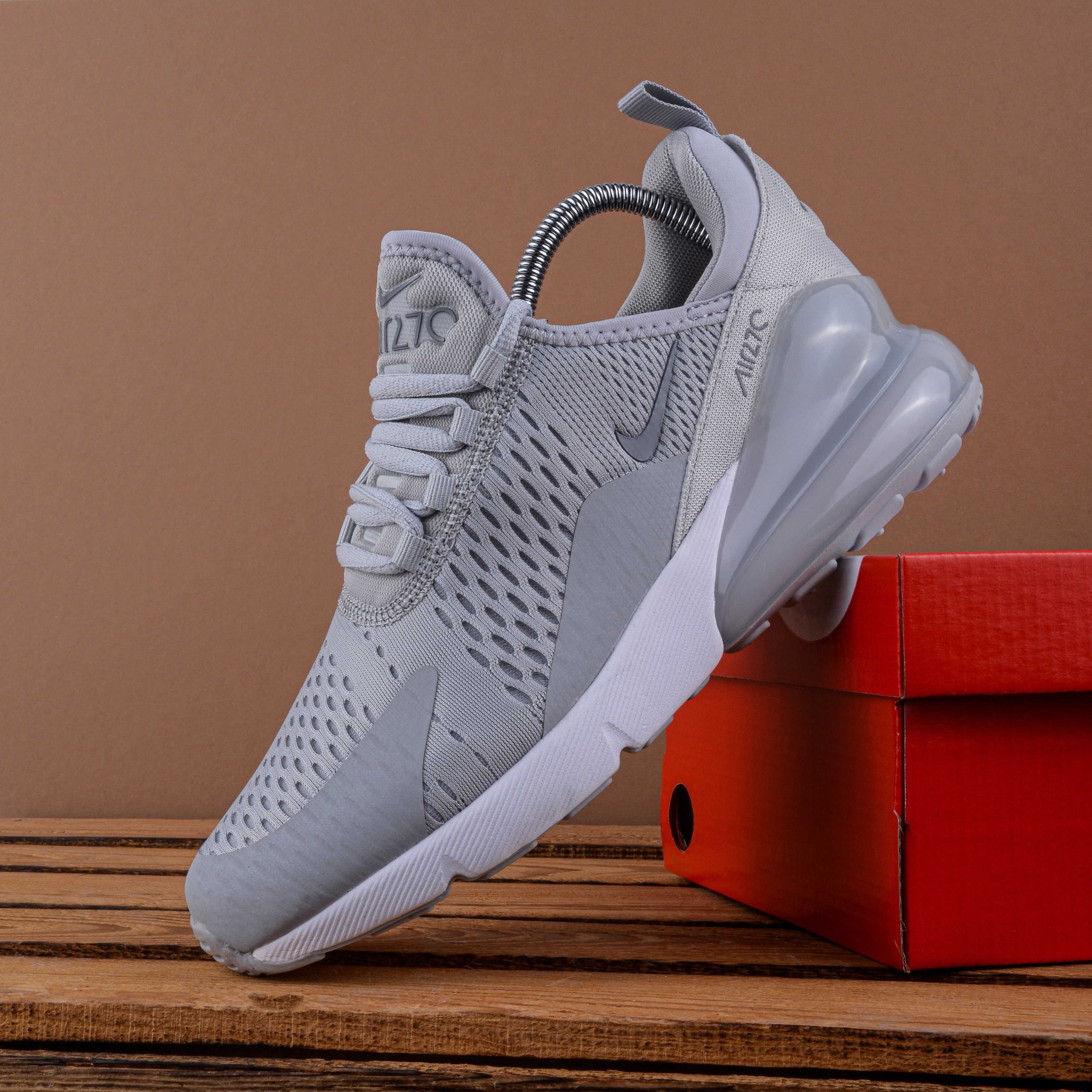 (1787) Кросівки Nike Air Max 270 сірі (41-45) найк найки