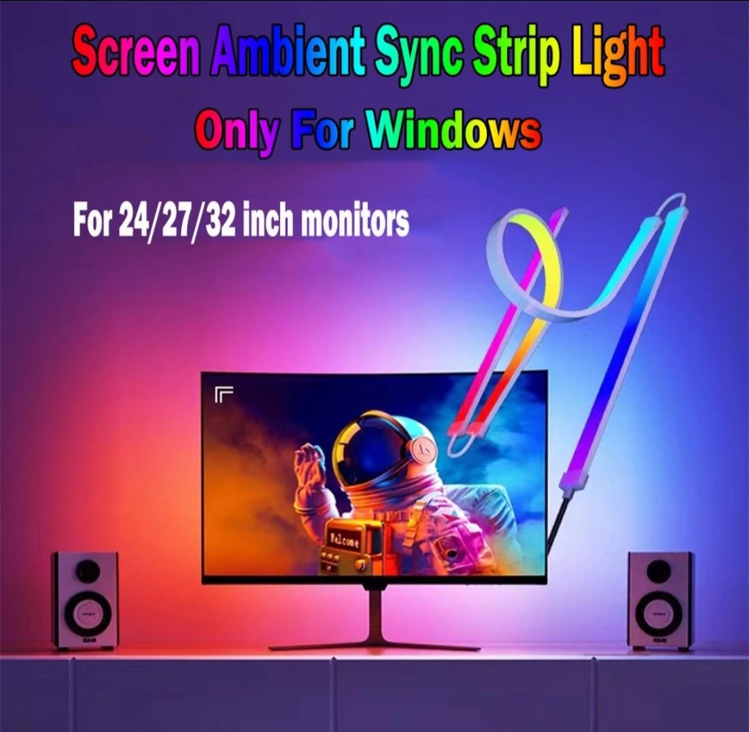 Luzes ambiente LED's para Windows