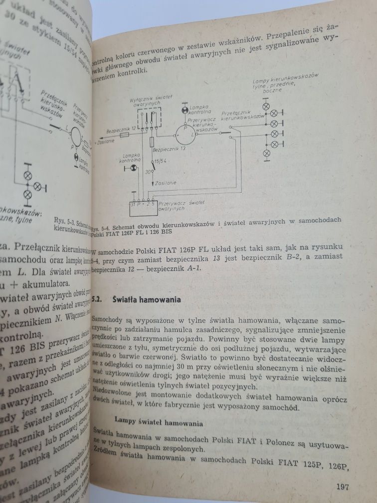 Elektrotechnika samochodów - Polski Fiat i Polonez. Książka