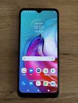 Motorola g30 6/128gb pastel sky pudełko ładowarka zbita szybka