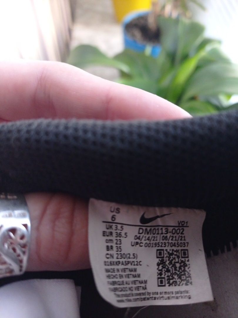 Кросівки Nike оригінал, 36,5 розмір 23,5 см