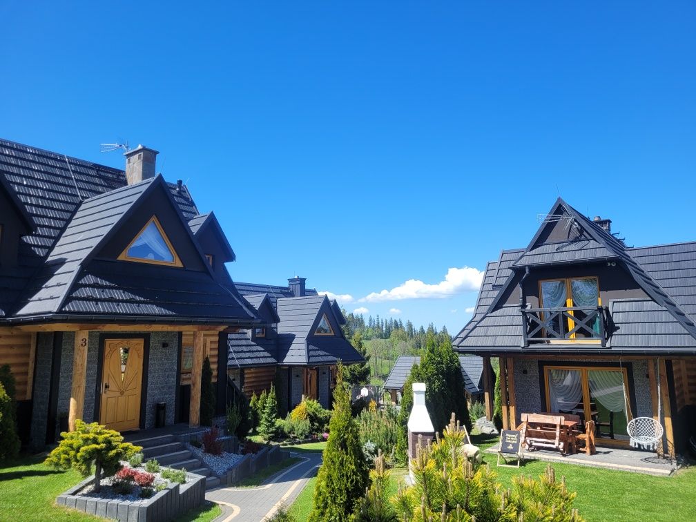 Domki do wynajęcia,jacuzzi,sauna,sala zabaw,widoki k/Zakopane