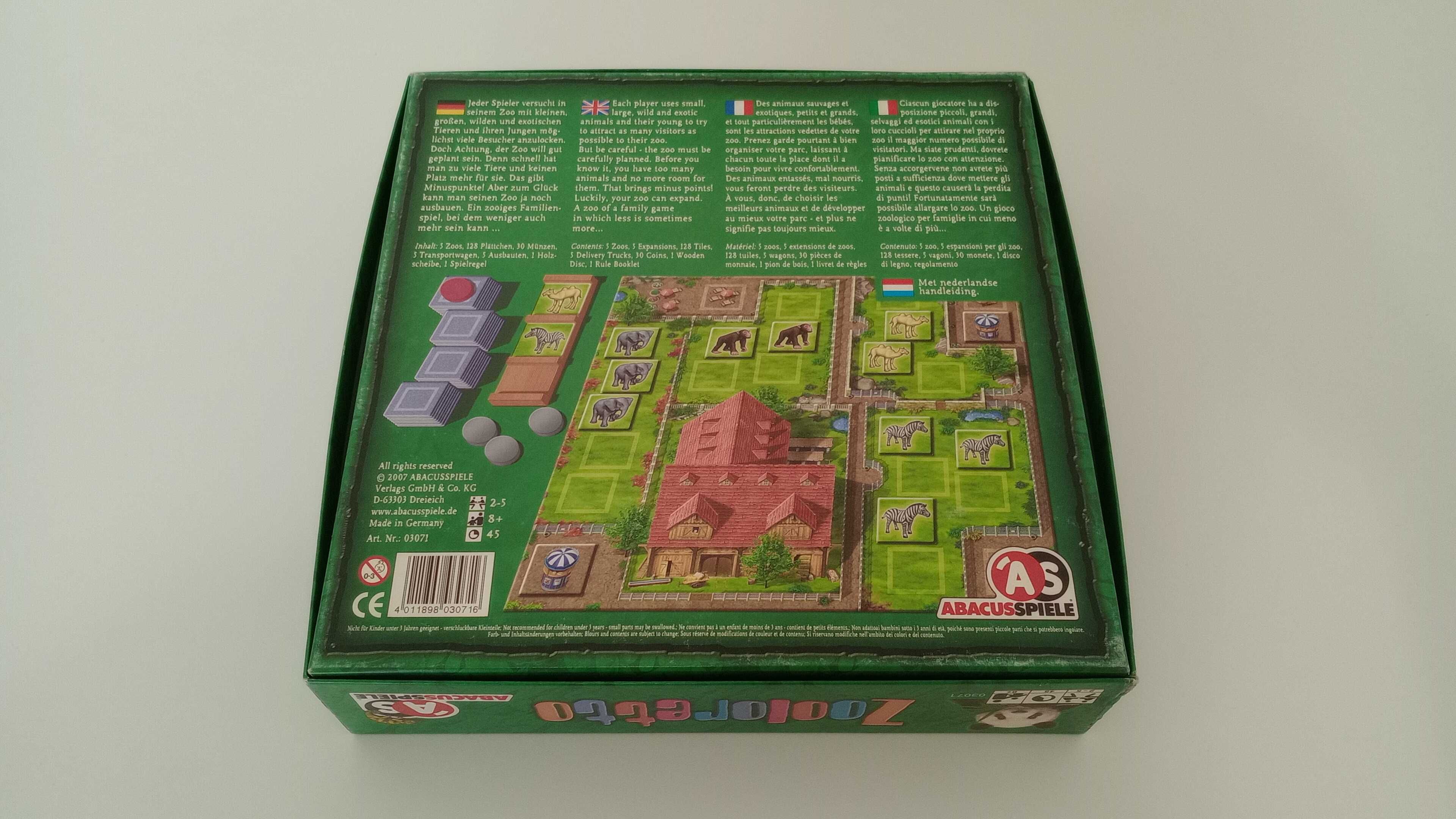 Zooloretto - Jogo de Tabuleiro