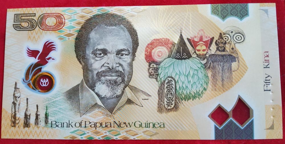 PAPUA NOVA GUINÉ 50 kina 2025 comemorativa/ UNC