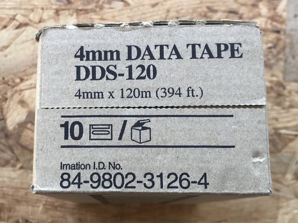10 X Data Tape Imation DDS-120