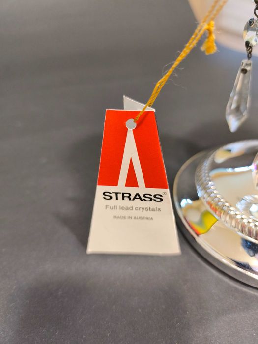 Piękny świecznik STRASS, Austria, Swarovski